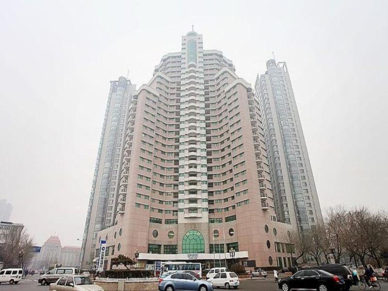 โซเมอร์เซ็ต โอลิมปิค ทาวเวอร์ เทียนจิน Apartment ภายนอก รูปภาพ
